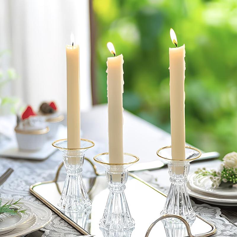 Candle Supplies For Sale - Hete Aanbieding: 3-pack glazen kaarsenhouders met