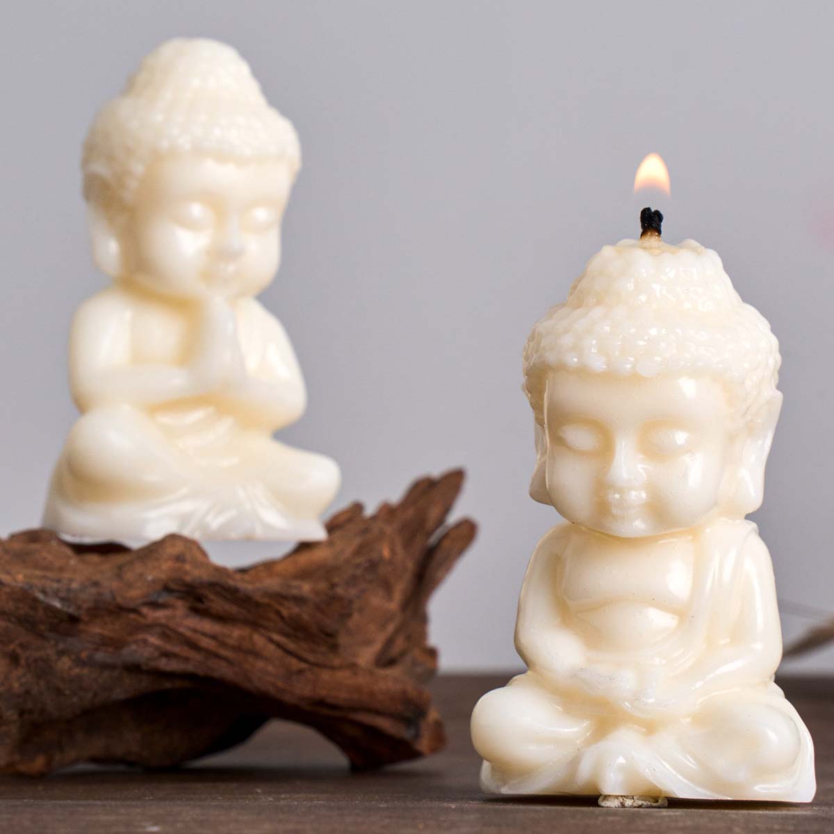 Zen Candle Supplies - 3D Boeddha siliconen kaarsvorm DIY Zen-vorm