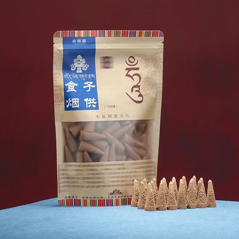 Zen Candle Supplies - Natuurlijke Tibetaanse Rookvoorziening Toren Wierook Thuis
