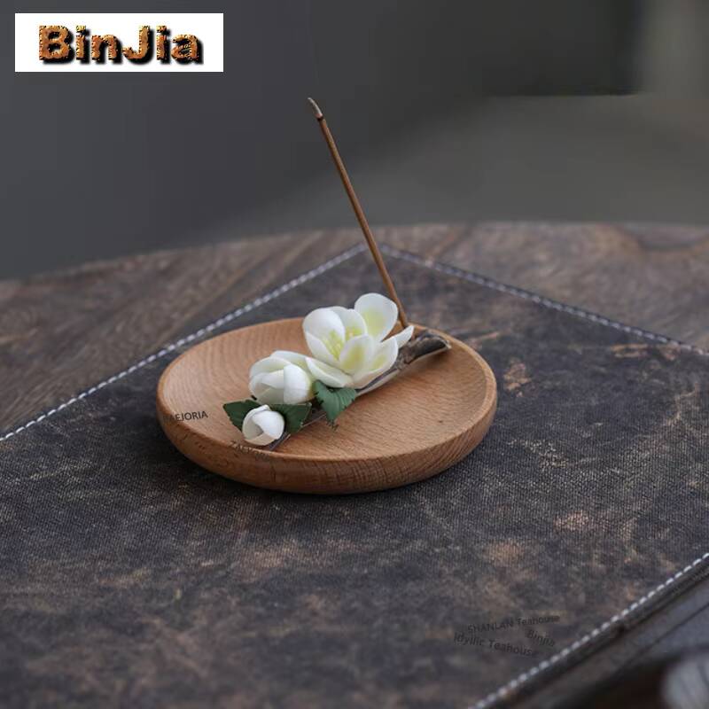 Zen Candle Supplies - Magnolia Tak Wierookhouder Zen Garden Wierookbranders