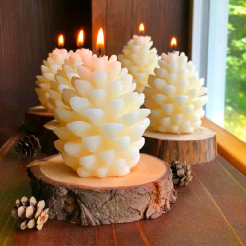Klassiek ontwerp dennenappels  - Candle Supplies For Sale recensie en prijs