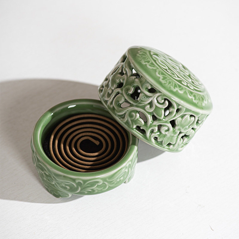 Celadon Chinese stijl keramisc - Zen Candle Supplies recensie en prijs