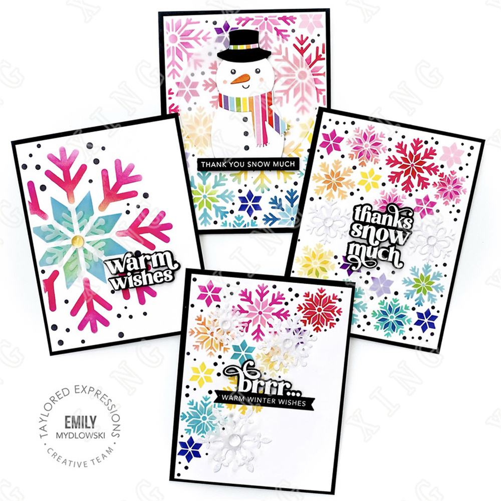 Sneeuwvlok Gelaagdheid Stencil - Candle Supplies For Sale recensie en prijs